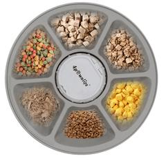 Cat Dog Electric Dry Food 6 Meals 6 Grids Round Timing Automatic Pet Feeder