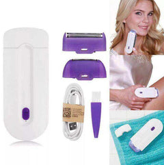 Rechargeable Laser Epilator Hair Remover Light Sensor Safely Shaver