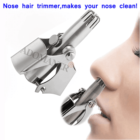 Image of New Stainless Steel Manual For Shaving Nose Ear Hair Trimmer