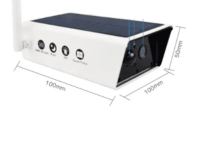 Solar Security Camera Rechargeable Battery 7650 mAh