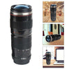400ml Stainless Steel Drink Water Coffee Tea Camera Lens Shaped Thermos with Lid