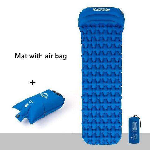 Image of Camping Sleeping Pad With Pillow Air Bag