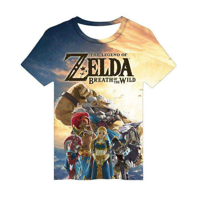 3D Printed Breath of the Wild Boys/ Girls T Shirt