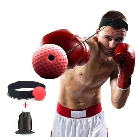 Image of Aesthetic Kick Boxing Head Band Fighting Speed Training Punch Ball
