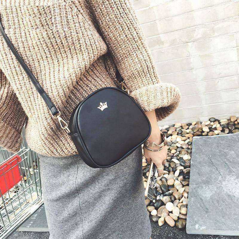 Fashion Women's Leather Shoulder and Hand Messenger Bag