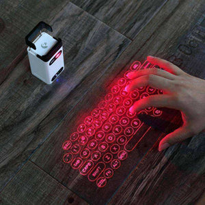 Bluetooth Virtual Laser Keyboard for Computer Phone Pad Laptop with Mouse Function