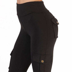 Cargo Pocket Style Push up Leggings