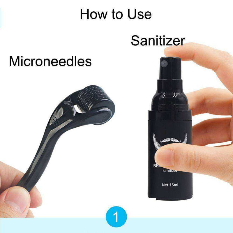 Beard Growth Enhancer Set