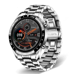New Men IP68 Waterproof Sports Fitness Smart Watch for iOS Android
