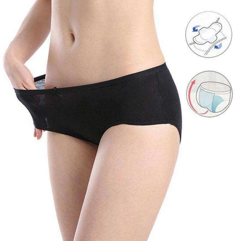 Image of Female Leak Proof Menstrual Panties Physiological Pants