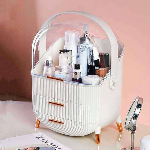 Image of Makeup Brush Lipstick Cosmetics Rack Box Organizer