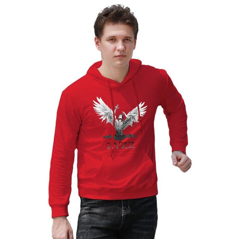 Image of Zyzz Mens Hoodies Zyzz Cotton Hoodie Fashion Loose Long Sleeve Pullover Hoodie Men XL Autumn