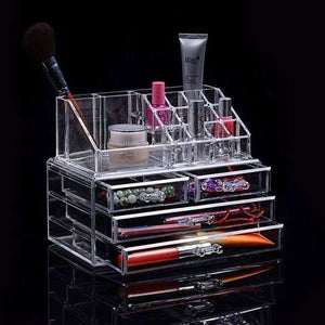 New Acrylic Transparent Makeup Organizer Storage Boxes