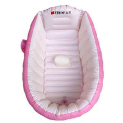 Portable Inflatable Baby Bath Tub Cushion Warm With Air Pump