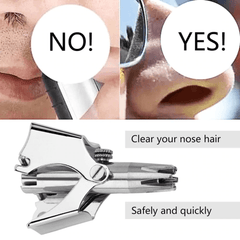 New Stainless Steel Manual For Shaving Nose Ear Hair Trimmer