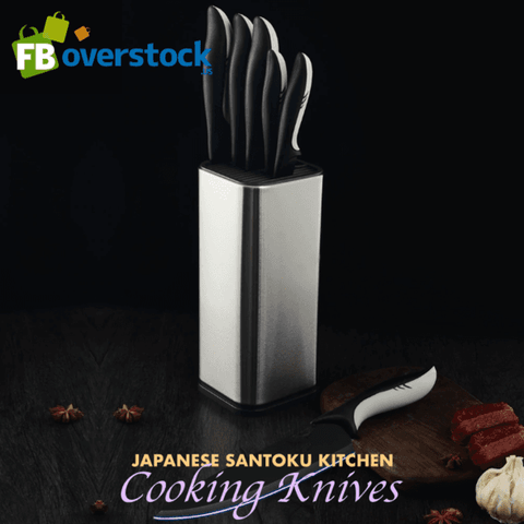 Image of Japanese Santoku Kitchen Style Cooking Knives
