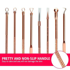 4pcs/set Blackhead Acne Pimple Extractor Vacuum