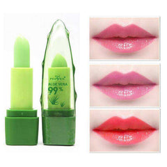 Natural Aloe Vera  Color-Changing Lip Balm