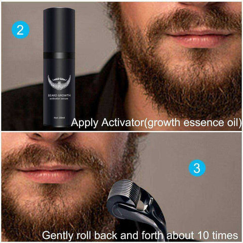Image of Beard Growth Enhancer Set