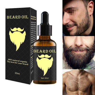 100% Natural Accelerate Men Facial Hair & Beard Growth Essential Oil