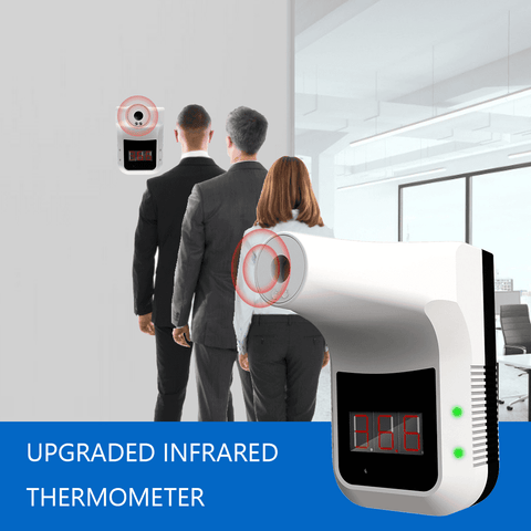 Image of High Quality Wall Mounted Touchless No Contact K3 Infrared Thermometer For Employees & Businesses