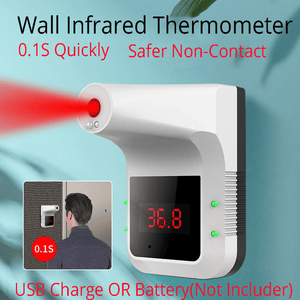 High Quality Wall Mounted Touchless No Contact K3 Infrared Thermometer For Employees & Businesses