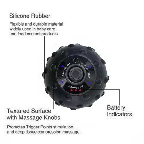 Image of 4 Speed High Intensity Electric Vibrating Massage Ball