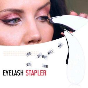 Mini False Eyelashes Extensions Stapler Natural Curl Device