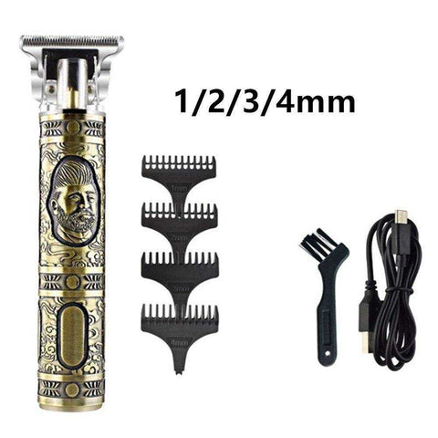Image of Electric Style Hair Clipper Waterproof Cordless Professional Razor