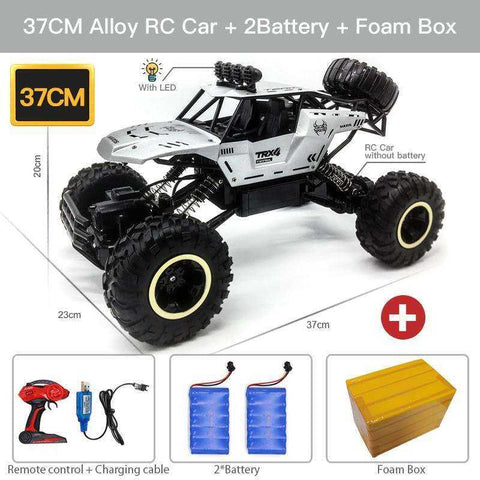 Image of ZWN 1:12 / 1:16 4WD Radio Remote Control 2.4G Buggy Off-Road Car Toys for Children With Led Lights