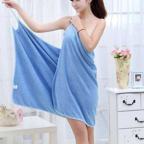 Image of Multi-functional Towel Fast Drying Women Bath Robes