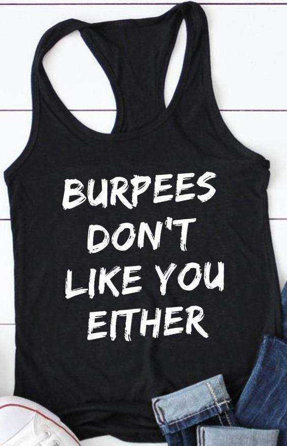 Casual Women's Racerback Workout Exercise Summer Sleeveless Shirt