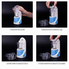 New High Quality Portable Asthma Inhaler Nebulizer