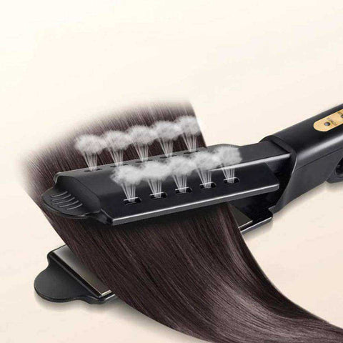 Image of 110-240V Professional Ceramic Hair Straightening Iron Temperature Control