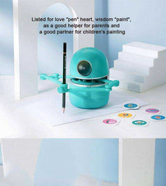 Kids Automatic Multiple Themes Pictures Drawing Robots