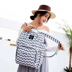 USB Maternity Wet Bag Waterproof Large Capacity Backpack