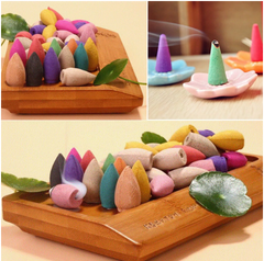 Mixed Relaxing Natural Scents Backflow Incense Cones