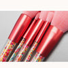 5pcs Lollipop Candy Unicorn Crystal Makeup Brushes Set