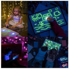 3D Painting Board Luminous Magic Fluorescent