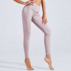 High Quality Aesthetic Yoga Pants Soft Nylon Athletic Fitness Leggings For Women