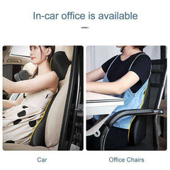 Car Massage Neck Headrest Seat Back Support Pillow