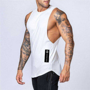 Workout Mens Tank Top Vest Muscle Sleeveless Shirt Stringer Bodybuilding Singlets