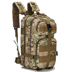 25L 3P Military Army Outdoor Camping Tactical Hiking Climbing Sports Molle Backpack