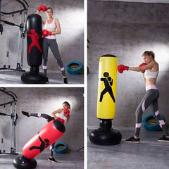 New Inflatable Vertical  Boxing Punching Bag