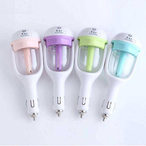 Image of Car Humidifier Air Purifier Essential Oil Diffuser and Portable Auto Mist Maker