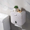 Waterproof Toilet Paper Roll Holder Wall Mounted Stand Case Tube Storage Box