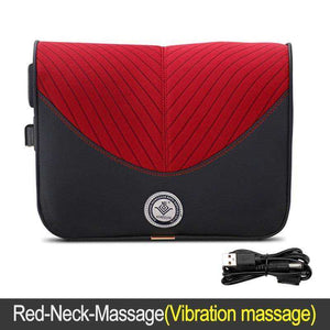 Car Massage Neck Headrest Seat Back Support Pillow
