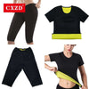 Women Sweat Shaper T Shirt and Pants