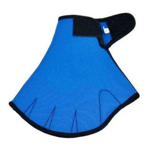 Swimming Water Aerobics Webbed Neoprene Paddle Gloves