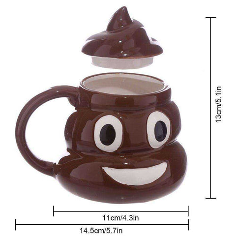 Image of Cute Funny Poop Coffee Mug